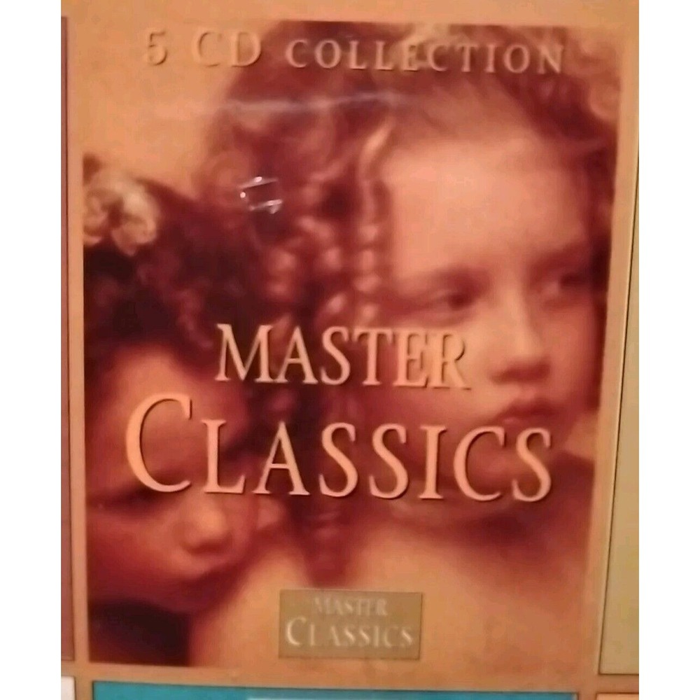 5 CD Set Master Classics‎ Over 4 1/2 hours of Classical Masterpieces New Sealed